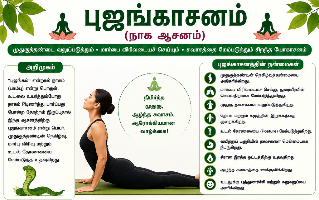 புஜங்காசனம்